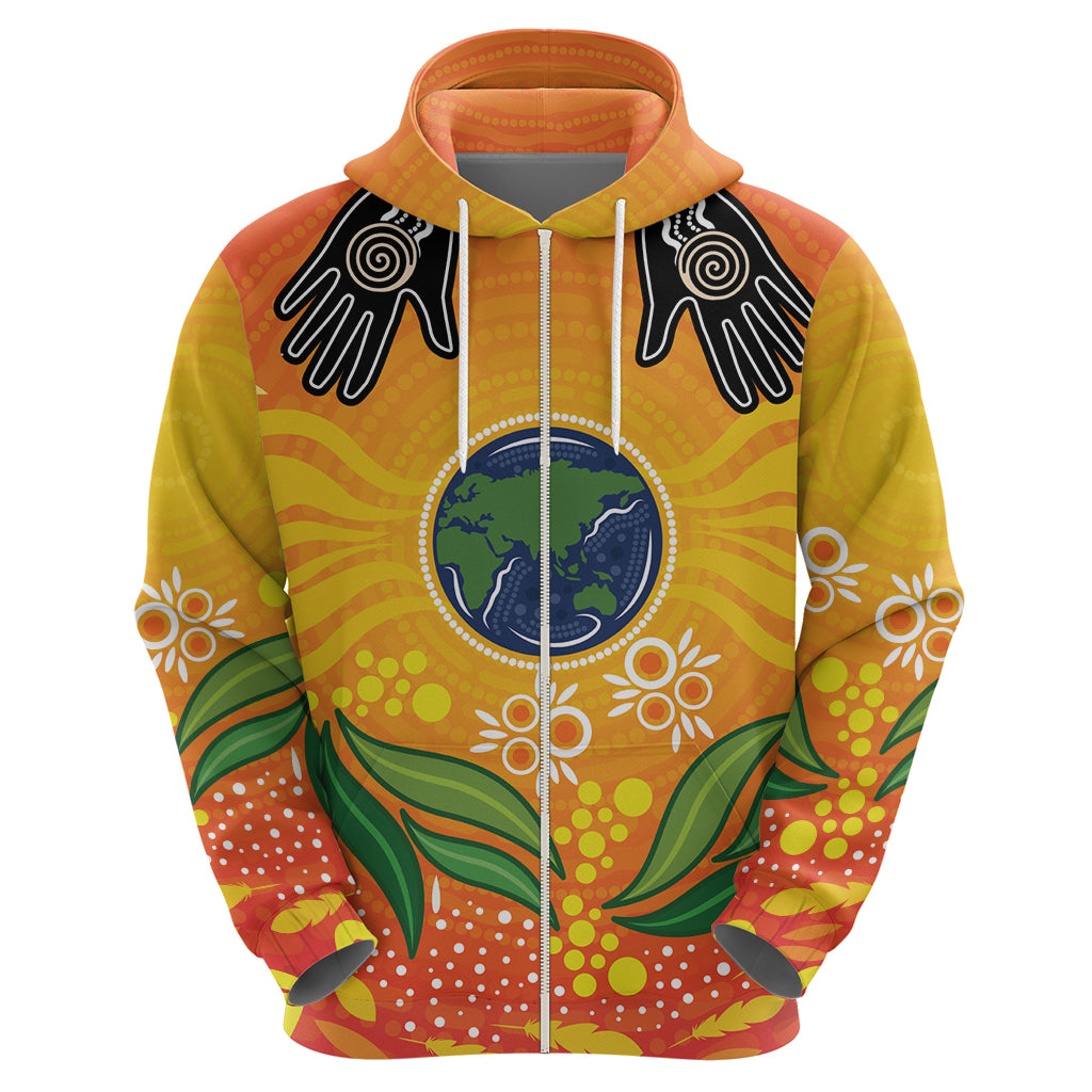 Australia Earth Day Indigenous Hoodie Save The Earth LT7 - Vibe Hoodie Shop