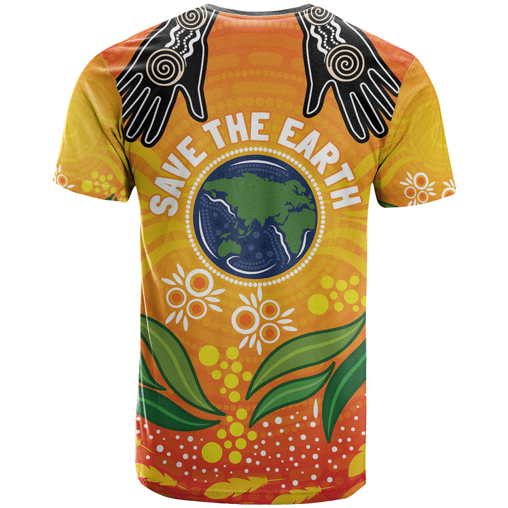 Australia Earth Day Indigenous T Shirt Save The Earth - Vibe Hoodie Shop