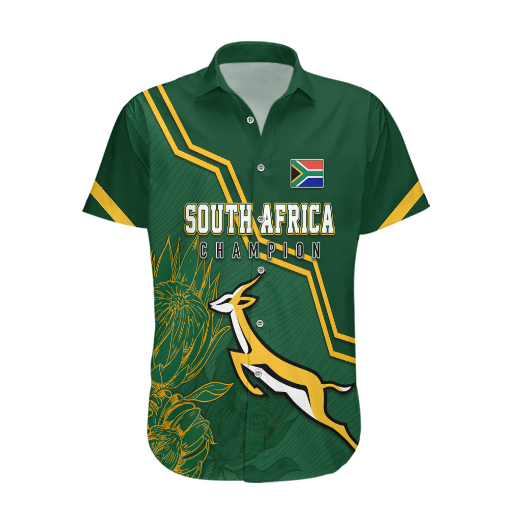 South Africa Rugby 2023 Hawaiian Shirt Champions GO Bokke - Vibe Hoodie Shop