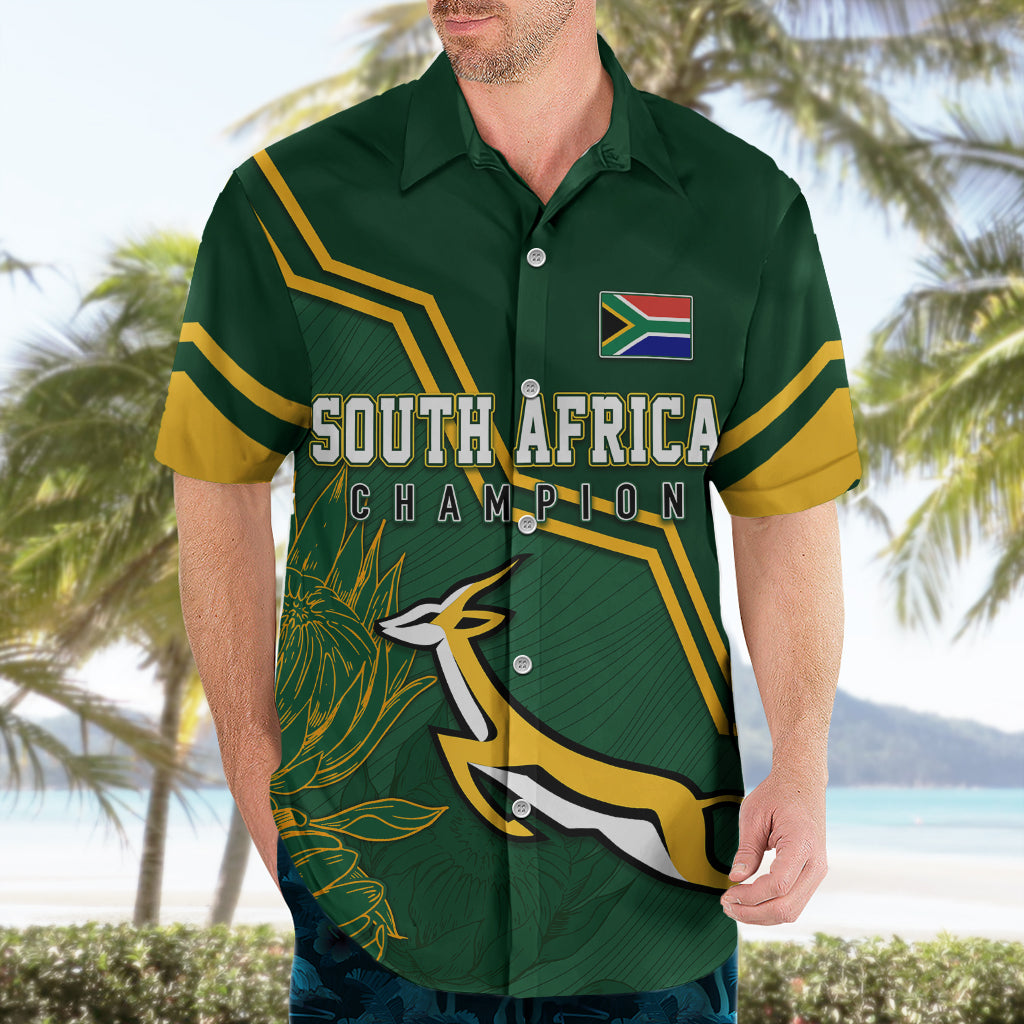South Africa Rugby 2023 Hawaiian Shirt Champions GO Bokke - Vibe Hoodie Shop