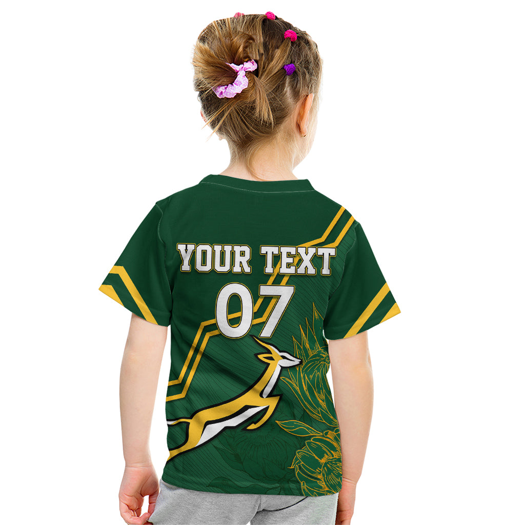 South Africa Rugby 2023 Kid T Shirt Champions GO Bokke - Vibe Hoodie Shop