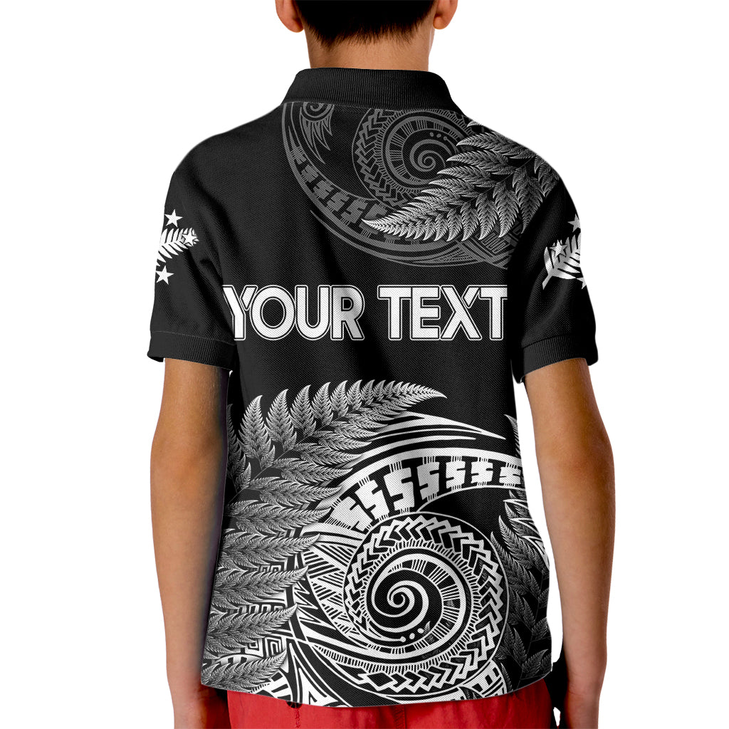 New Zealand Rugby 2023 Kid Polo Shirt Aotearoa Silver Ferns Champions - Vibe Hoodie Shop