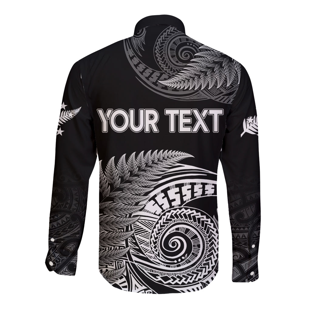 New Zealand Rugby 2023 Long Sleeve Button Shirt Aotearoa Silver Ferns Champions - Vibe Hoodie Shop