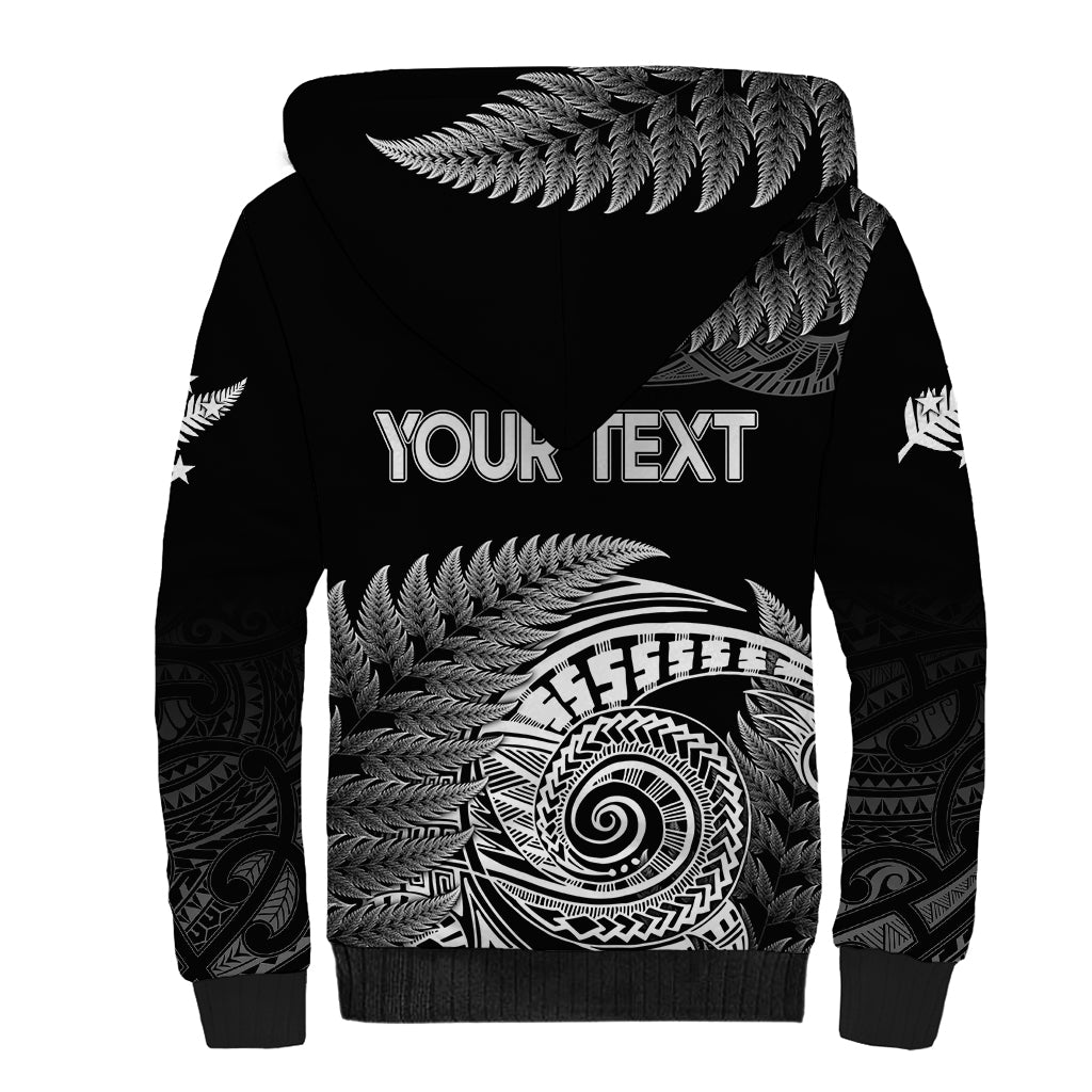 New Zealand Rugby 2023 Sherpa Hoodie Aotearoa Silver Ferns Champions - Vibe Hoodie Shop