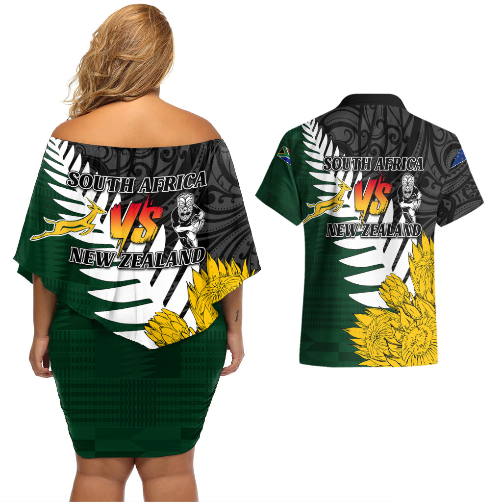 personalised-new-zealand-vs-south-africa-rugby-couples-matching-off-shoulder-short-dress-and-hawaiian-shirt-rivals-tribal-style