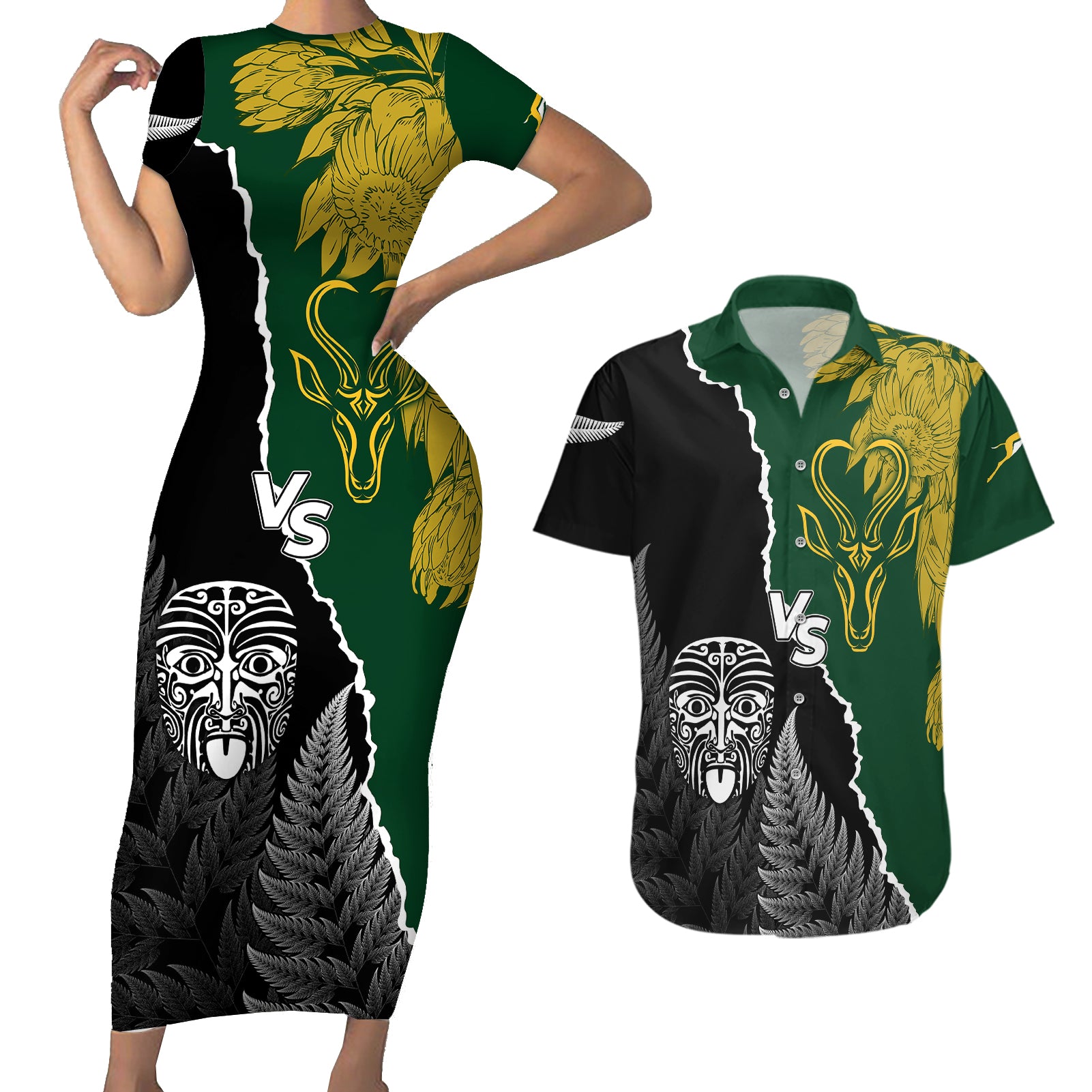 personalised-new-zealand-vs-south-africa-rugby-couples-matching-short-sleeve-bodycon-dress-and-hawaiian-shirt-rivals-dynamics