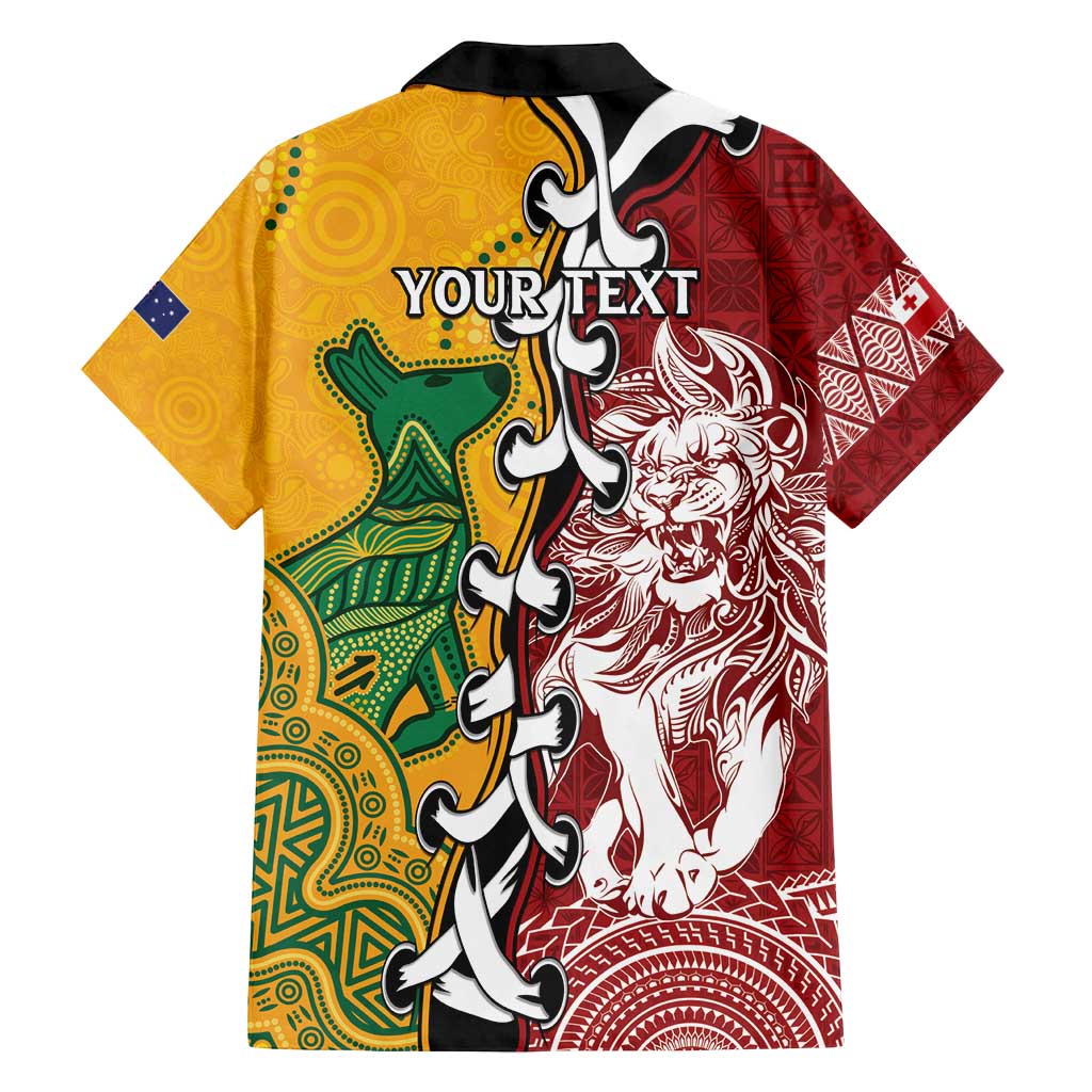 Mate Ma'a Tonga Vs Australia Rugby Personalized Family Matching Long Sleeve Bodycon Dress and Hawaiian Shirt Special Mascots