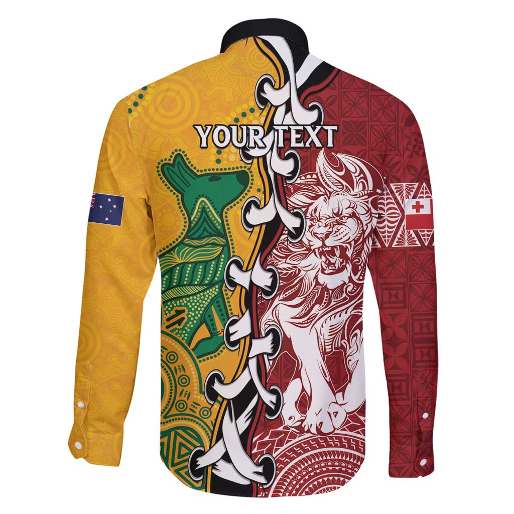 Mate Ma'a Tonga Vs Australia Rugby Personalized Family Matching Short Sleeve Bodycon Dress and Hawaiian Shirt Special Mascots