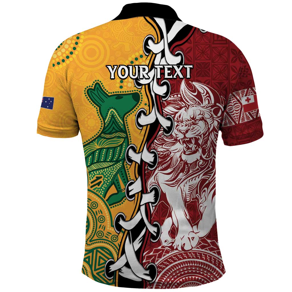 Mate Ma'a Tonga Vs Australia Rugby Personalized Polo Shirt Special Mascots - Vibe Hoodie Shop
