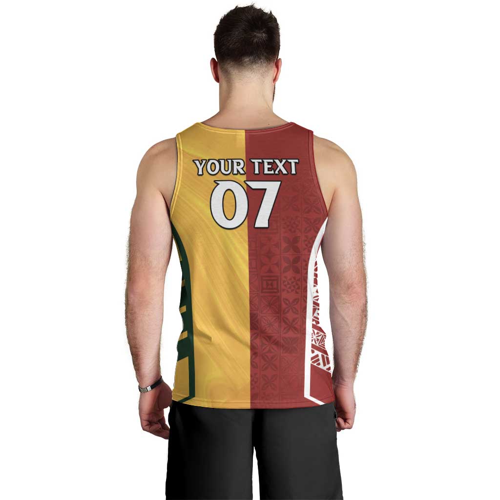 Australia - Tonga Rugby Custom Men Tank Top Minimalist Dynamic - Vibe Hoodie Shop