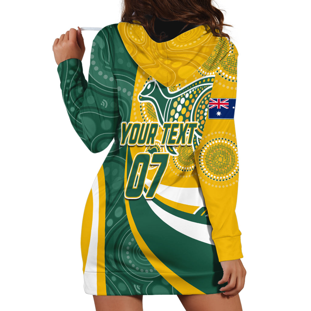 Custom Australia Matildas Indigenous Hoodie Dress Go Tilly Special - Vibe Hoodie Shop