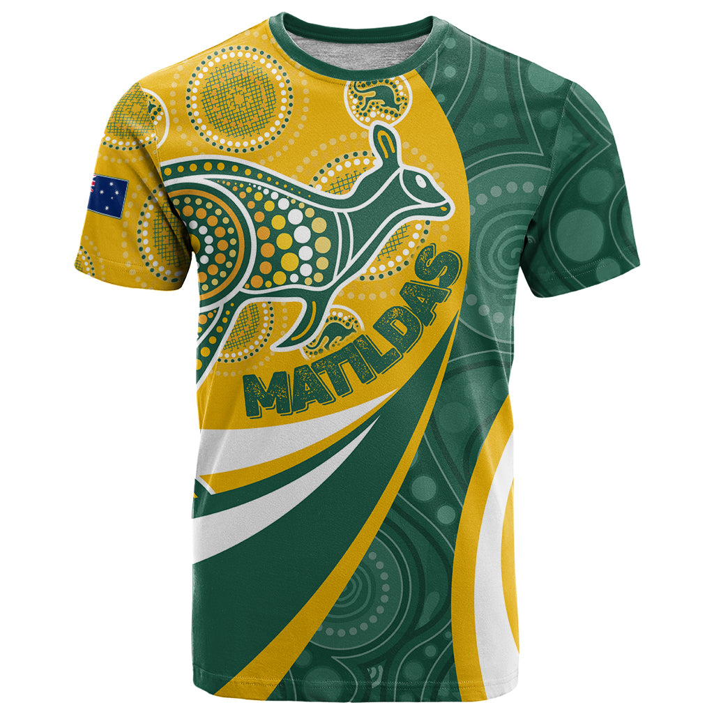 Custom Australia Matildas Indigenous T Shirt Go Tilly Special - Vibe Hoodie Shop