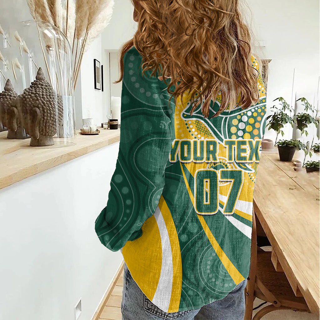 Custom Australia Matildas Indigenous Women Casual Shirt Go Tilly Special - Vibe Hoodie Shop