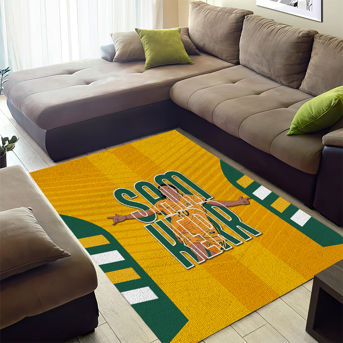 Australia Matildas Area Rug Sam Kerr Legend - Vibe Hoodie Shop