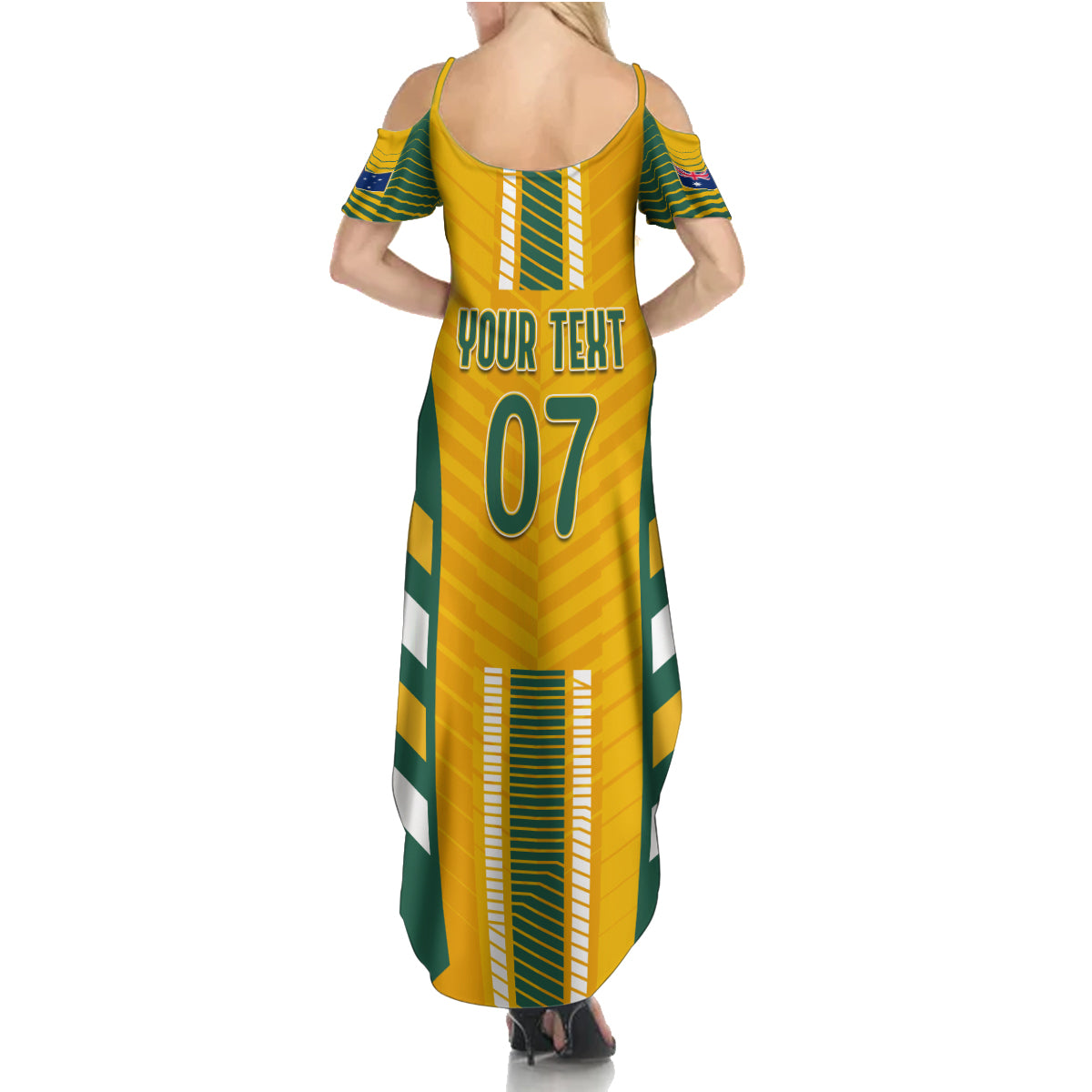 custom-australia-matildas-family-matching-summer-maxi-dress-and-hawaiian-shirt-sam-kerr-legend