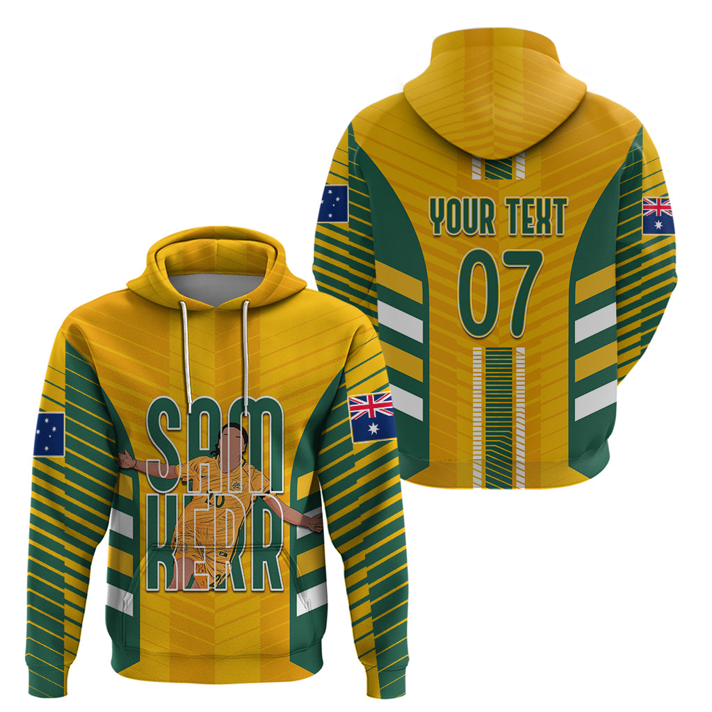 Custom Australia Matildas Hoodie Sam Kerr Legend LT7 - Vibe Hoodie Shop