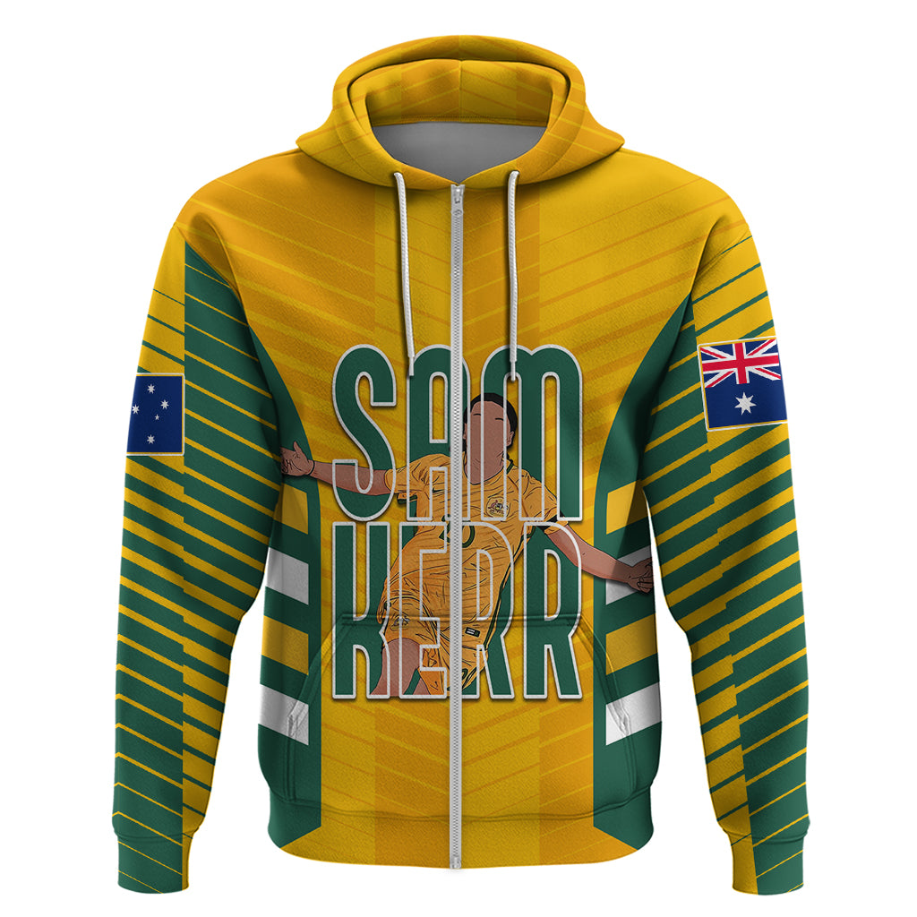 Custom Australia Matildas Hoodie Sam Kerr Legend LT7 - Vibe Hoodie Shop