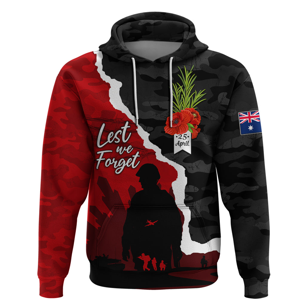 Anzac Day Camouflage Hoodie Ode of Remembrance LT7 - Vibe Hoodie Shop