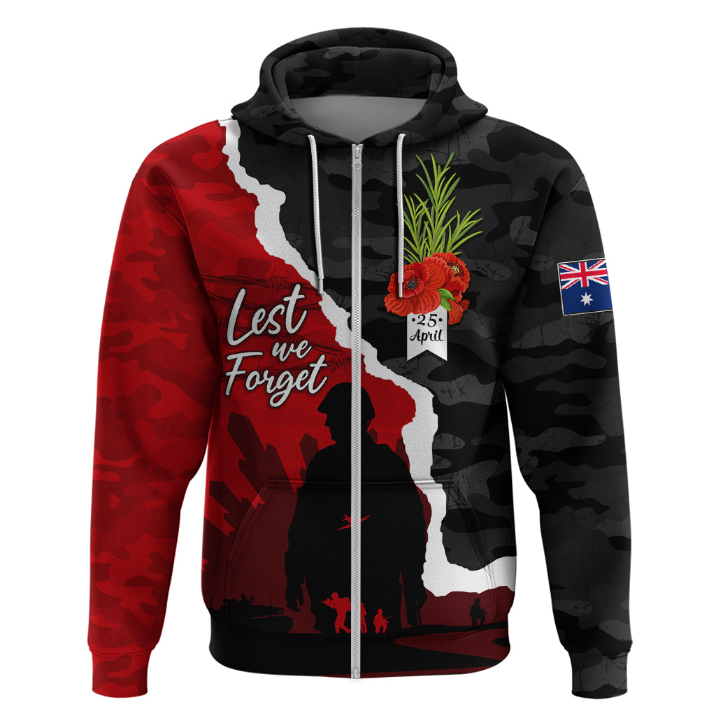Anzac Day Camouflage Hoodie Ode of Remembrance LT7 - Vibe Hoodie Shop