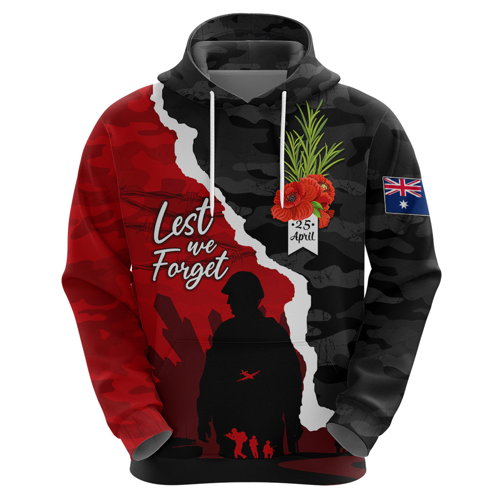 Anzac Day Camouflage Hoodie Ode of Remembrance LT7 - Vibe Hoodie Shop