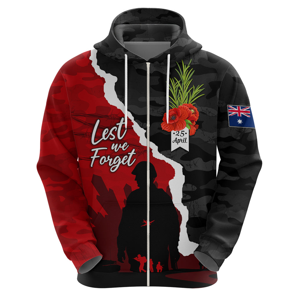 Anzac Day Camouflage Hoodie Ode of Remembrance LT7 - Vibe Hoodie Shop