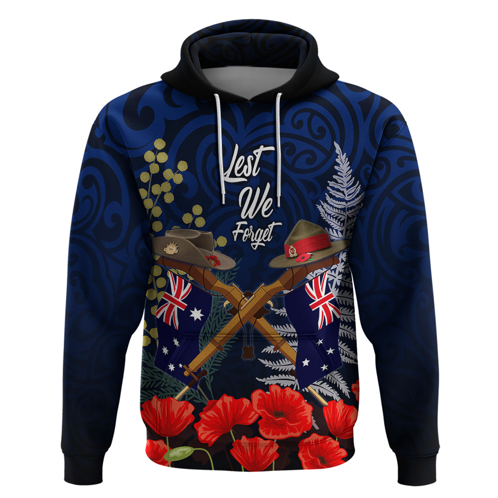 Anzac Day Aussie Mix Maori In Memories Hoodie LT7 - Vibe Hoodie Shop
