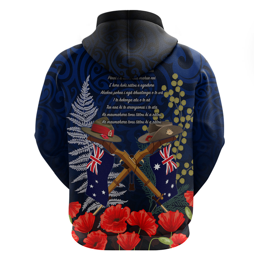 Anzac Day Aussie Mix Maori In Memories Hoodie LT7 - Vibe Hoodie Shop