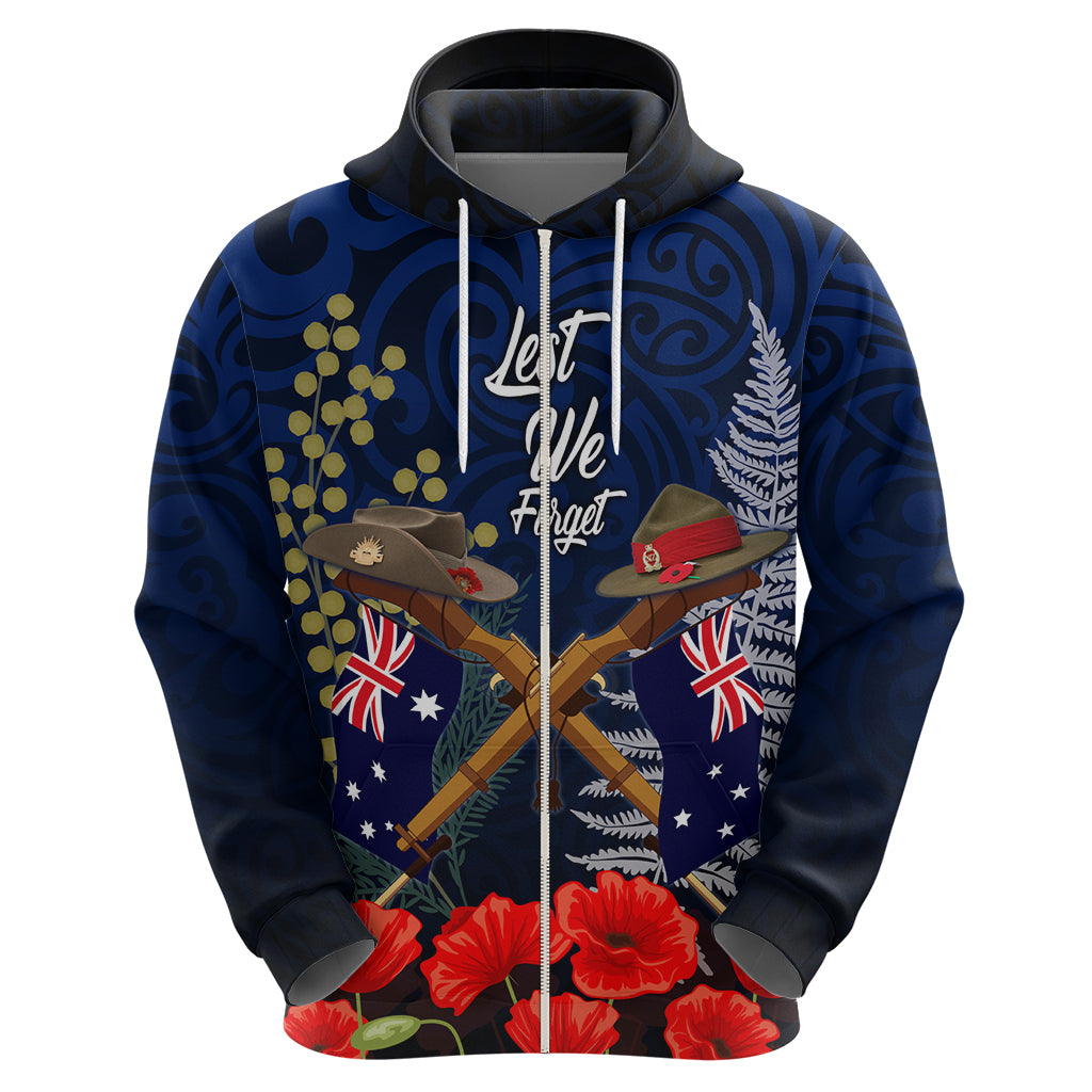 Anzac Day Aussie Mix Maori In Memories Hoodie LT7 - Vibe Hoodie Shop