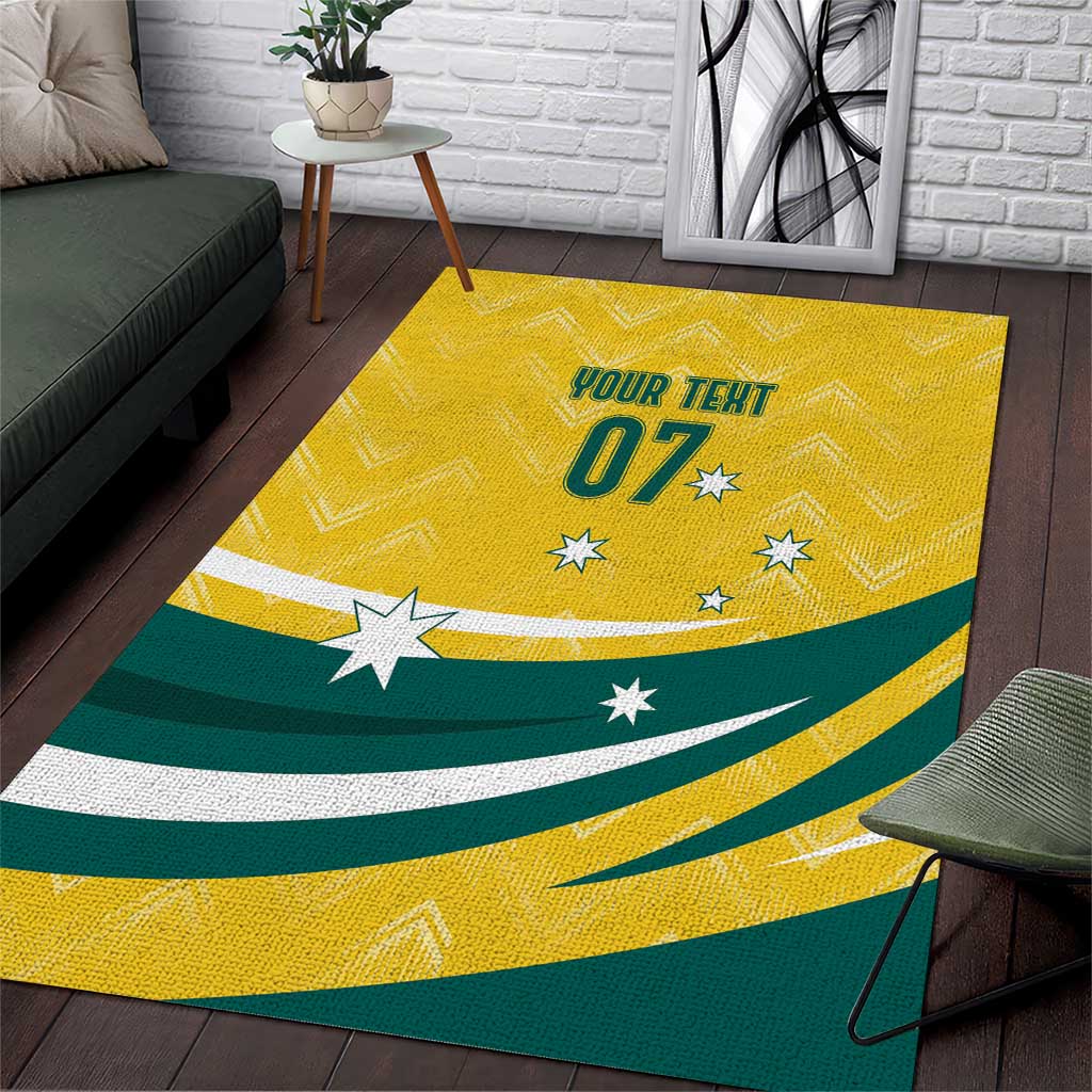 Australia 2024 Olympics Custom Area Rug Rise of the Roos - Vibe Hoodie Shop