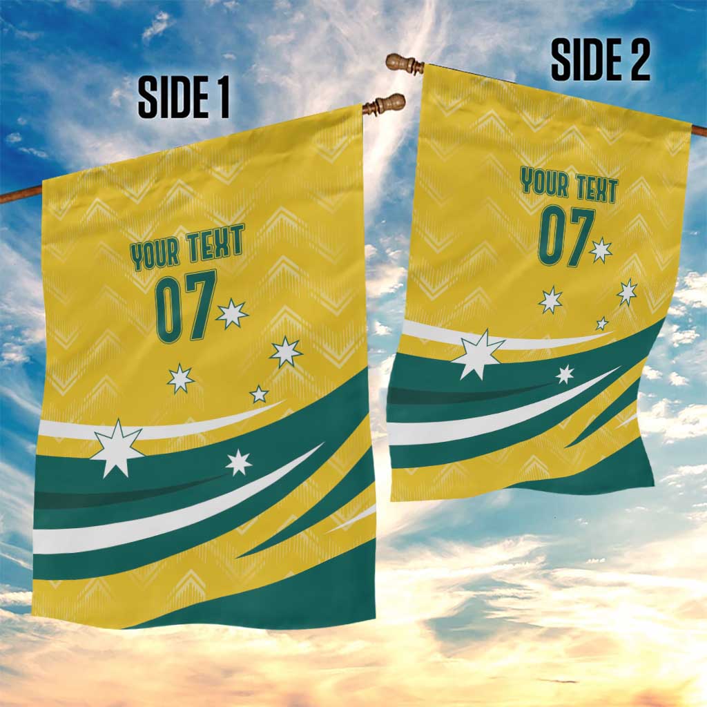 Australia 2024 Olympics Custom Garden Flag Rise of the Roos - Vibe Hoodie Shop