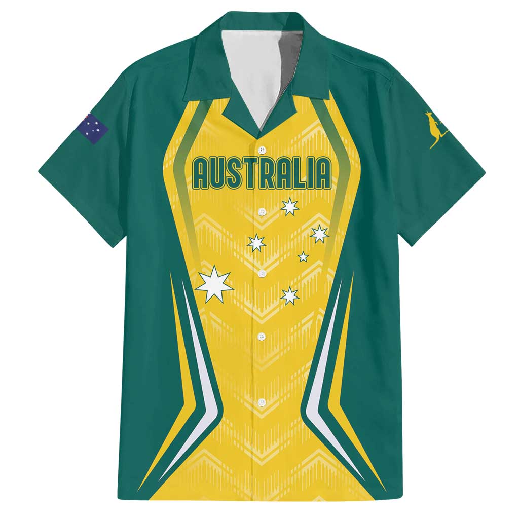 Australia 2024 Olympics Custom Hawaiian Shirt Rise of the Roos - Vibe Hoodie Shop