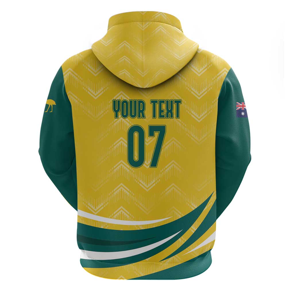 Australia 2024 Olympics Custom Hoodie Rise of the Roos LT7 - Vibe Hoodie Shop