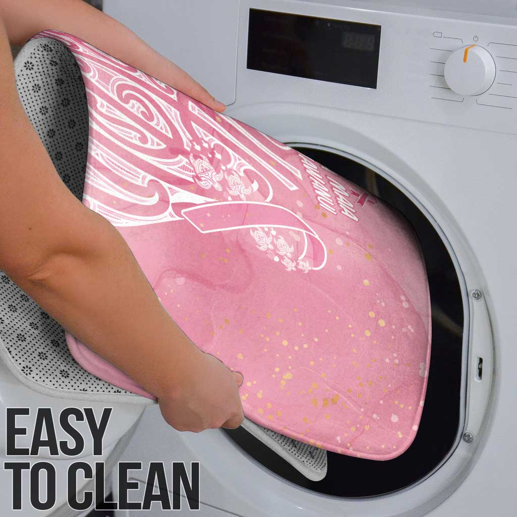 Breast Cancer Awareness Maori Bathroom Set Kia Kaha Kia Maia Kia Manawanui - Vibe Hoodie