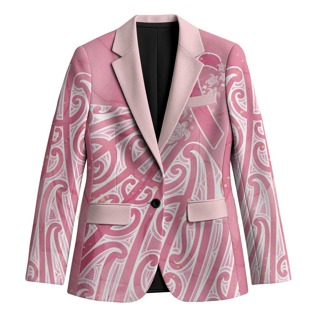 Breast Cancer Awareness Maori Blazer Kia Kaha Kia Maia Kia Manawanui - Vibe Hoodie