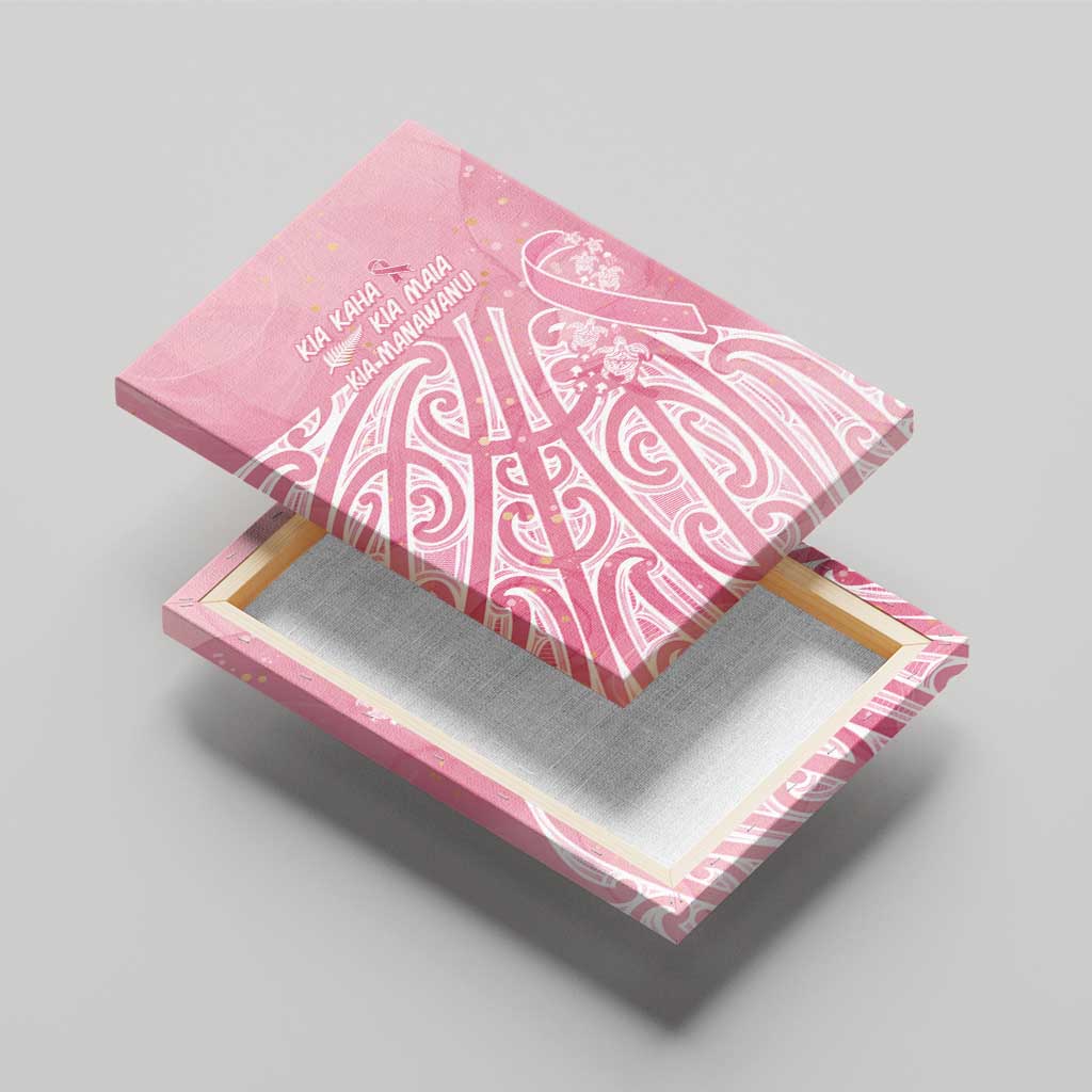 Breast Cancer Awareness Maori Canvas Wall Art Kia Kaha Kia Maia Kia Manawanui - Vibe Hoodie
