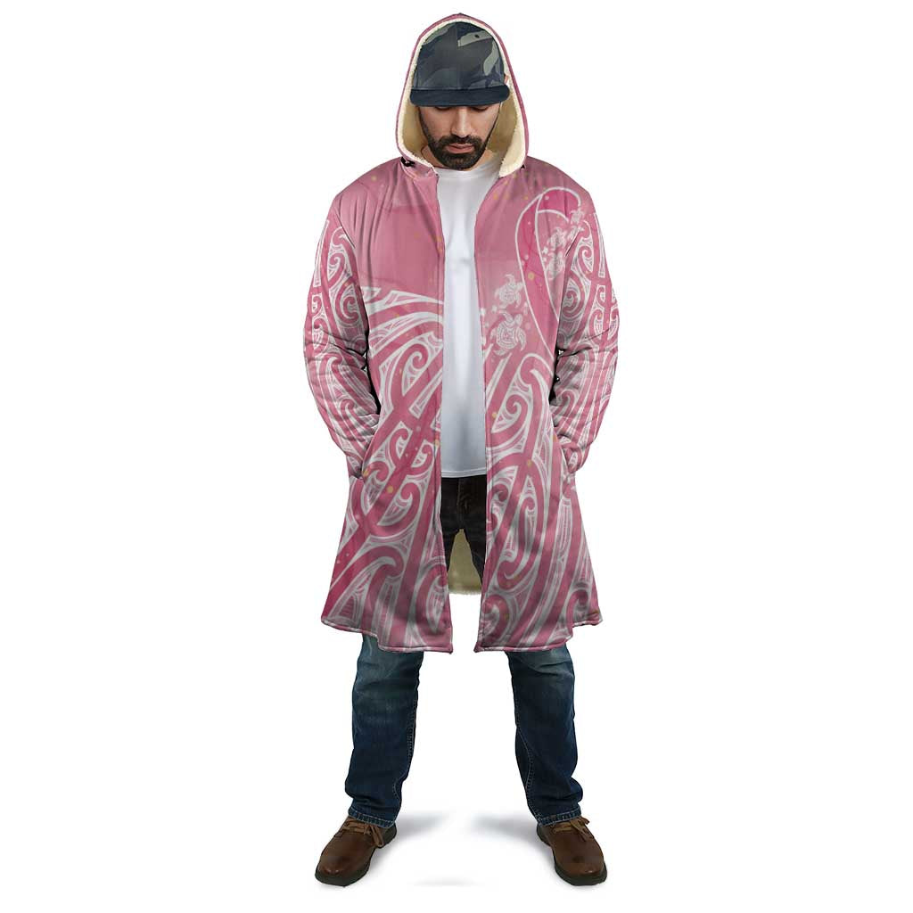 Breast Cancer Awareness Maori Cloak Kia Kaha Kia Maia Kia Manawanui - Vibe Hoodie