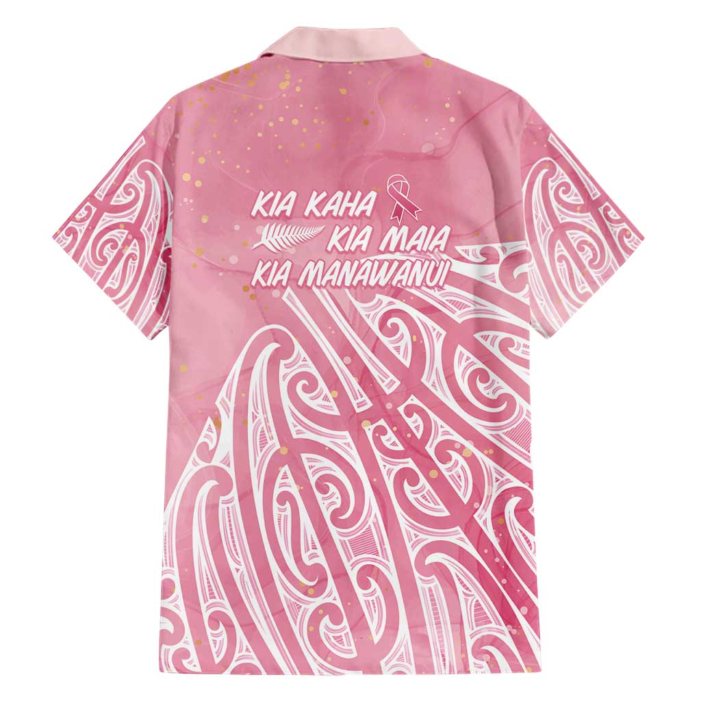 Breast Cancer Awareness Maori Family Matching Short Sleeve Bodycon Dress and Hawaiian Shirt Kia Kaha Kia Maia Kia Manawanui - Vibe Hoodie