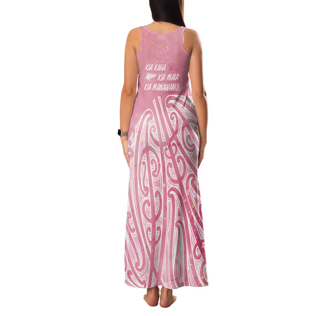 Breast Cancer Awareness Maori Family Matching Tank Maxi Dress and Hawaiian Shirt Kia Kaha Kia Maia Kia Manawanui - Vibe Hoodie
