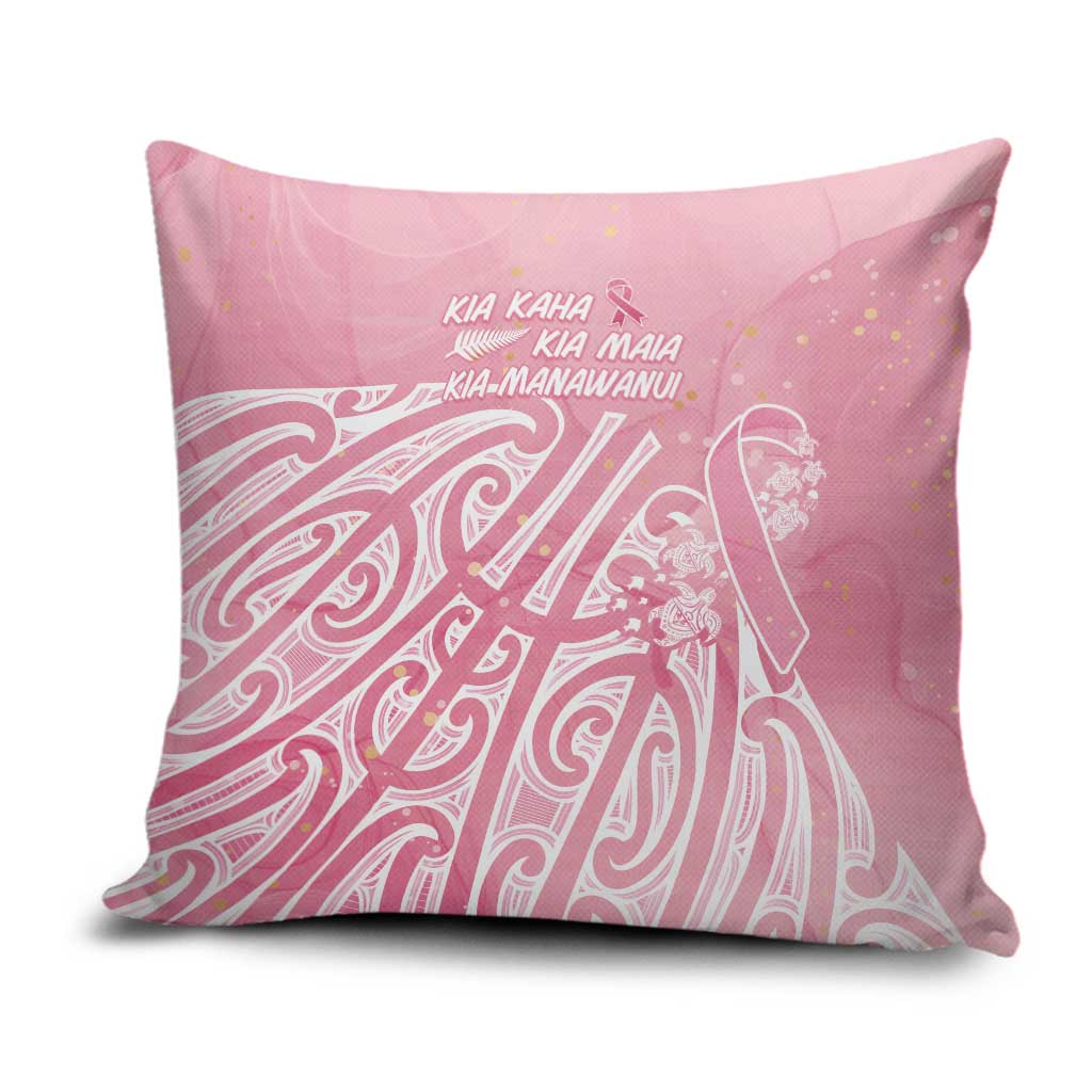 Breast Cancer Awareness Maori Pillow Cover Kia Kaha Kia Maia Kia Manawanui - Vibe Hoodie