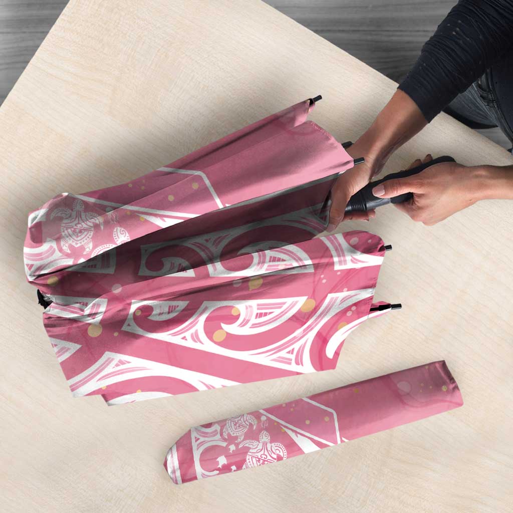 Breast Cancer Awareness Maori Umbrella Kia Kaha Kia Maia Kia Manawanui - Vibe Hoodie