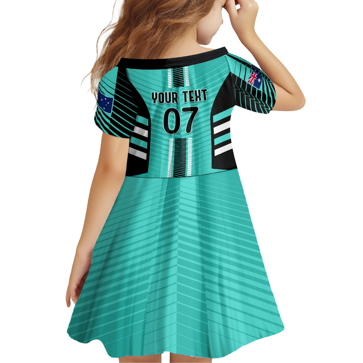 custom-australia-soccer-family-matching-off-shoulder-long-sleeve-dress-and-hawaiian-shirt-go-matildas-dynamic-turquoise