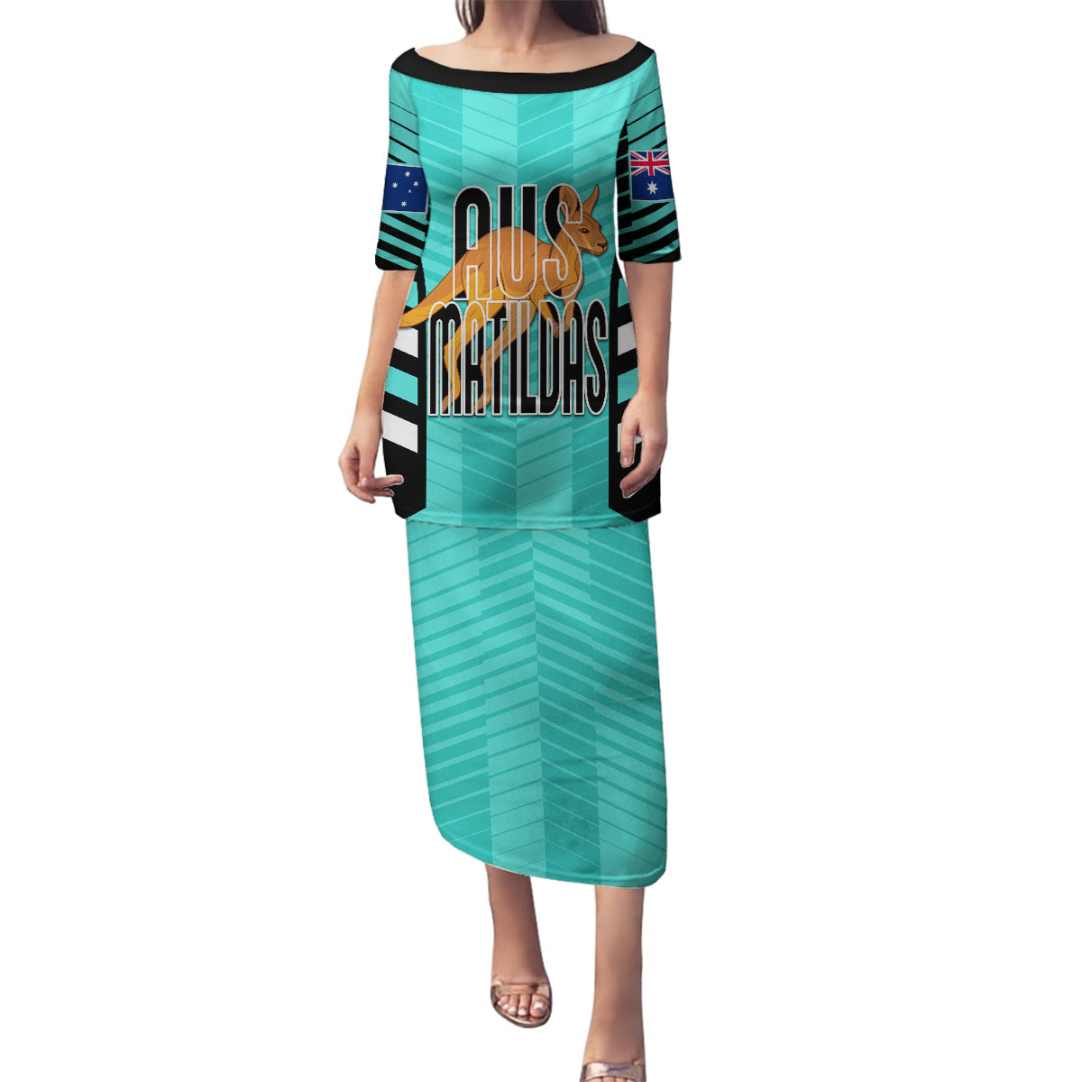 custom-australia-soccer-family-matching-puletasi-dress-and-hawaiian-shirt-go-matildas-dynamic-turquoise