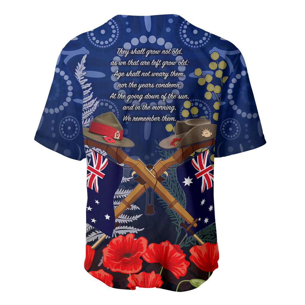 Anzac Baseball Jersey Australia Aboriginal Mix New Zealand Slouch Hats - Vibe Hoodie Shop