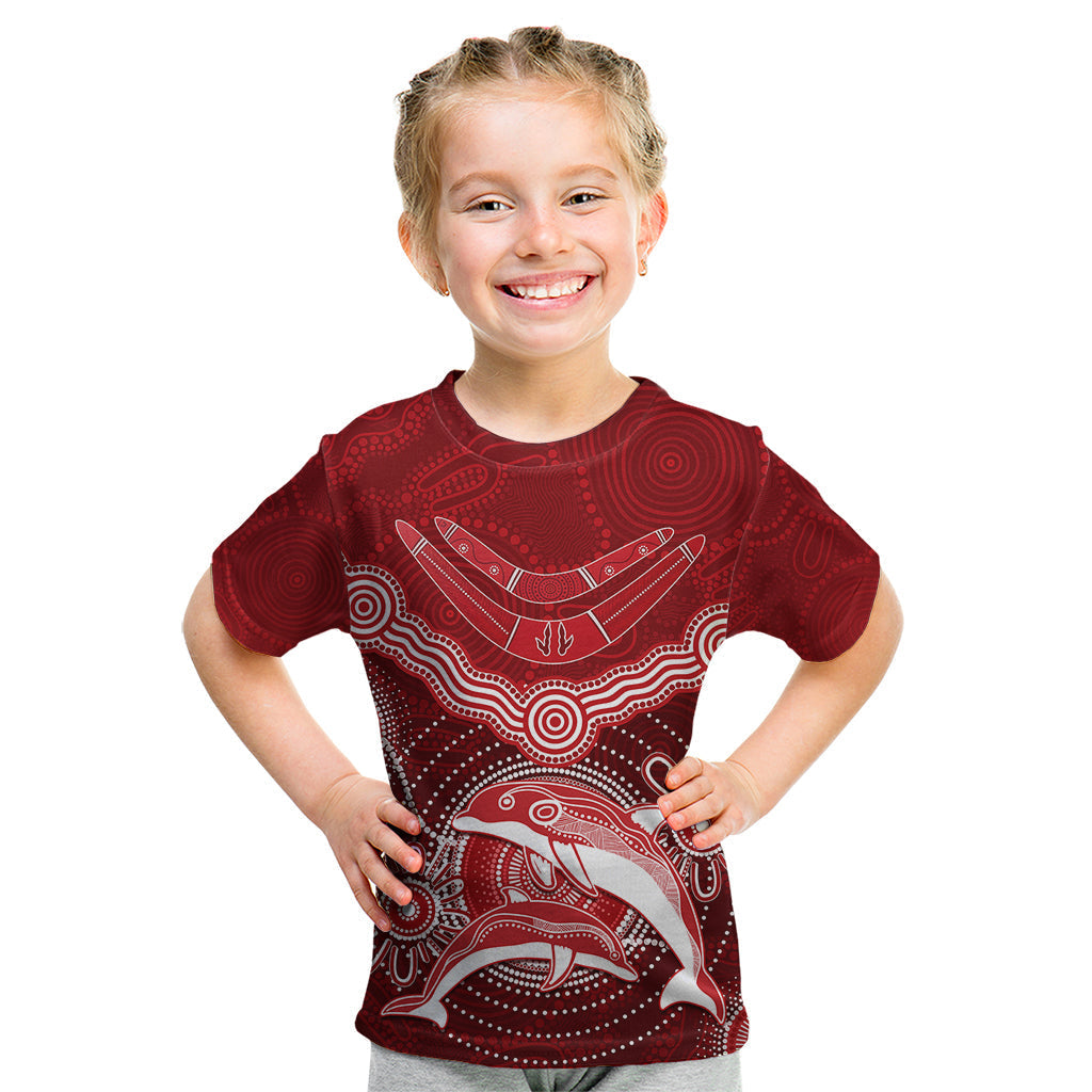 personalised-dolphins-rugby-kid-t-shirt-aboriginal-boomerang-artsy-style