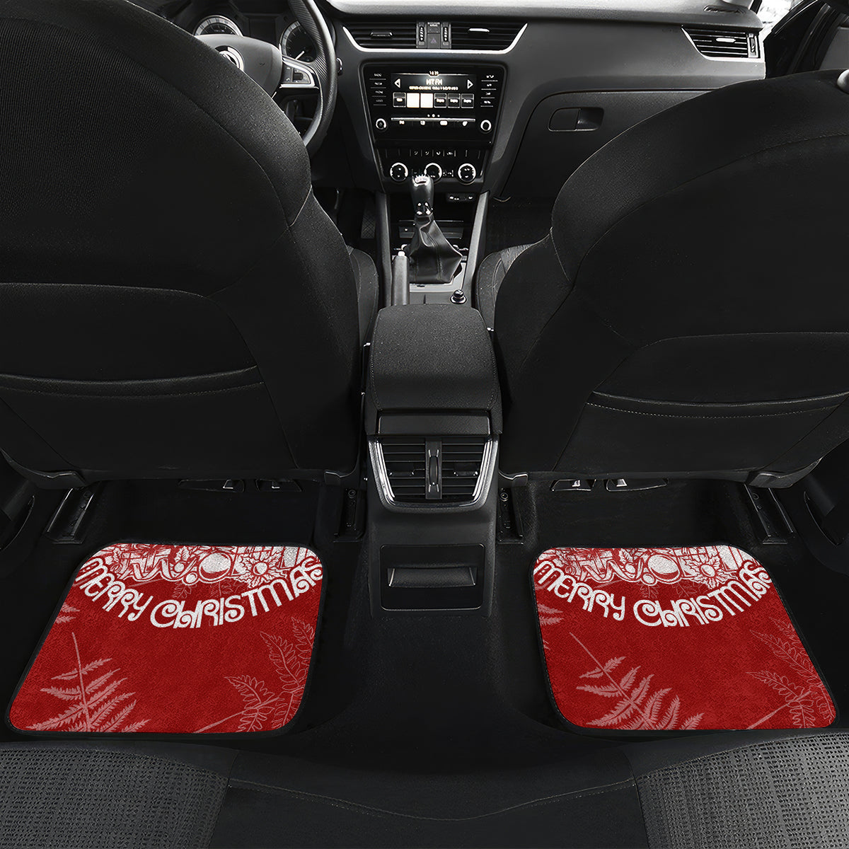 new-zealand-christmas-car-mats-silver-fern-mix-kiwi-bird-ver01