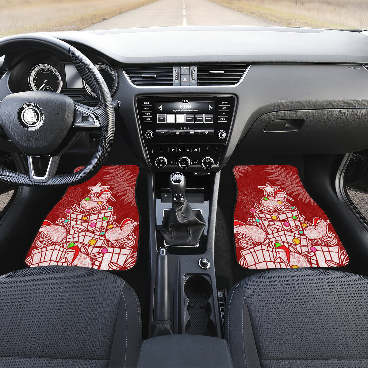 new-zealand-christmas-car-mats-silver-fern-mix-kiwi-bird-ver02