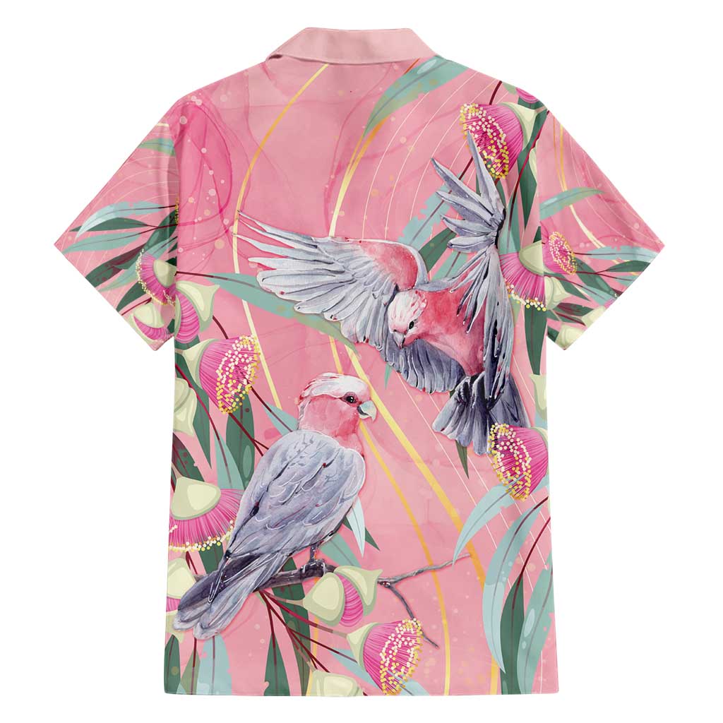 Australia Breast Cancer Awareness Hawaiian Shirt Pink Galah with Eucalyptus Flowers - Vibe Hoodie