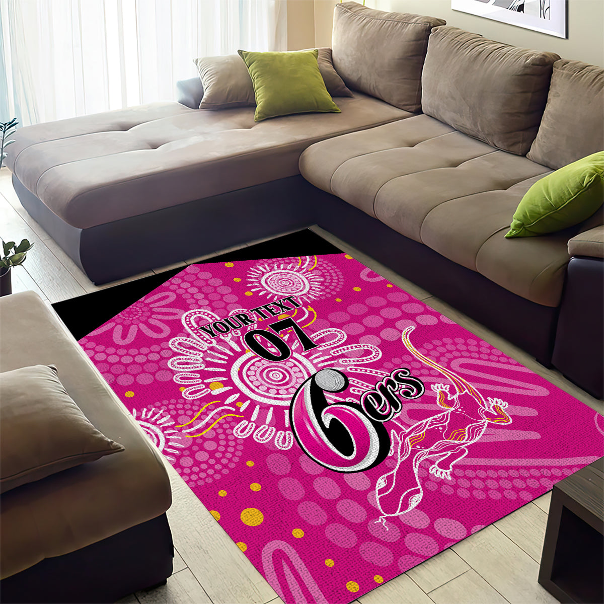 Custom Sixers Cricket Indigenous Area Rug Inspirations - Vibe Hoodie Shop