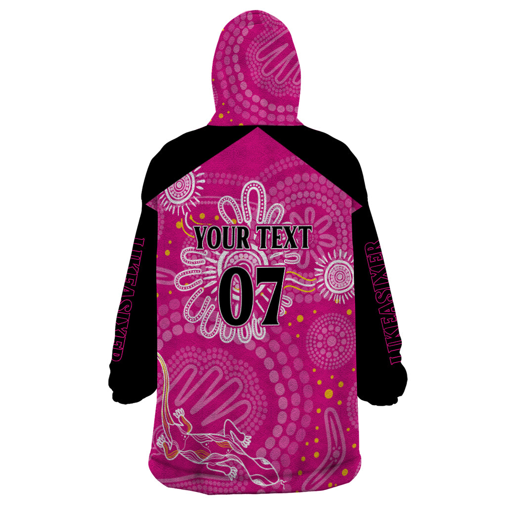 Custom Sixers Cricket Indigenous Wearable Blanket Hoodie Inspirations - Vibe Hoodie Shop