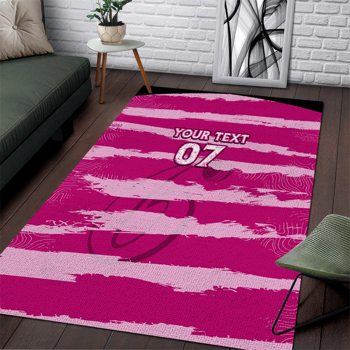 Custom Sixers Cricket 2023 Area Rug LIKEASIXER Special Ver - Vibe Hoodie Shop